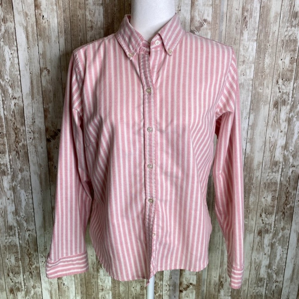 Women's Eddie Bauer Oxford Shirt size Large